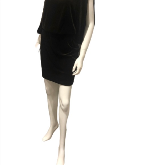 Jessica Simpson Espresso Soft Velvet Dress Medium NWT - Picture 2 of 8